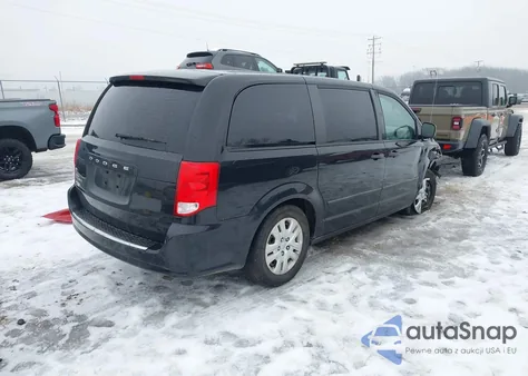 2014 Dodge Grand Caravan American Value Pkg из США, поврежденный, VIN 2C4RDGBG7ER251142